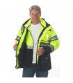 PARKA ALTA VISIBILIDAD 3 EN 1 LAKELAND ANSI PLUS 2