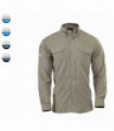 CAMISA IGNIFUGA CON VENTILACION KHAKI